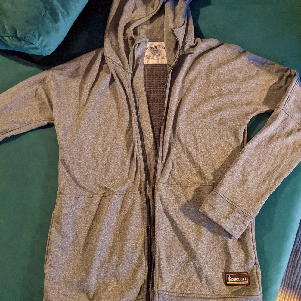 Cotopaxi Toliman wool hoodie zip